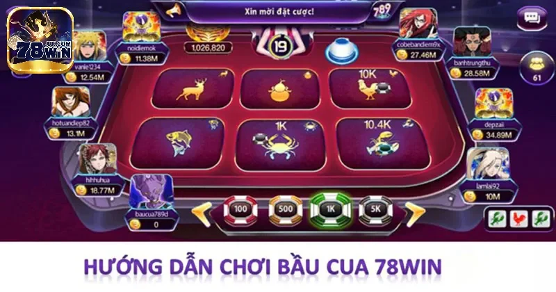 Các bước chơi game bầu cua dễ dàng