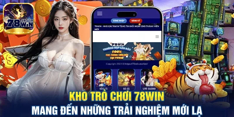 Đa dạng các trò chơi hấp dẫn